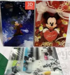 ミッキーマウス3Dハガキ