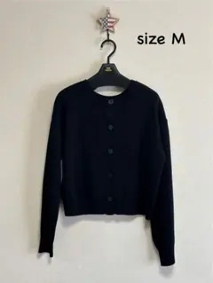 GUジーユー2wayクロップドカーディガン サイズM