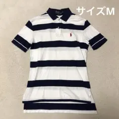POLO RALPH LAUREN 半袖ポロシャツ ポロシャツ ボーダー　90s