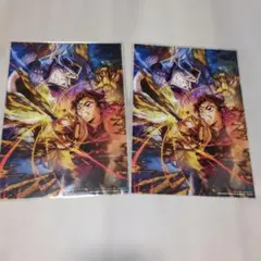 非売品鬼滅の刃映画記念オリジナルポストカード 2枚セット