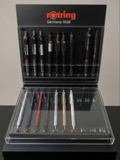 rotring Germany 1928 ディスプレイ什器 rotring Germany 1928 ディスプレイ什器 中身付き 廃盤 - メルカリ