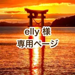 elly様 専用ページ