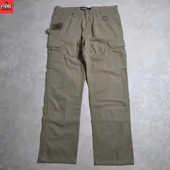 1488古着Wrangler RIGGSカーゴパンツ38×32ベージュのサムネイル