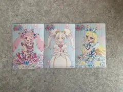 ひみつのアイプリ モーリーファンタジー 復刻コーデ付きステッカー 3種