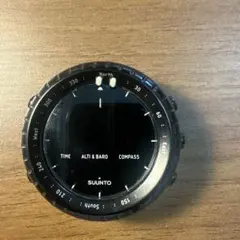 SUUNTO 　コア　オールブラック　 デジタル腕時計　ジャンク品