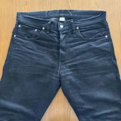 ダブルアールエル　RRL ブラックデニム　セルビッジ　スリムフィット　W34のサムネイル