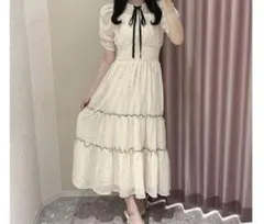 アンミール (An MILLE)シアードットop アンミール シアードット OP ワンピース anmille - メルカリ