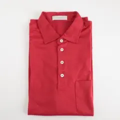 中古品 ゼニア Ermenegildo Zegna ポロシャツ レッドのサムネイル