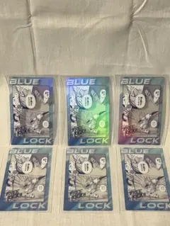 ブルーロック展 糸師冴 士道龍聖 原画展 クリアカード クリカ ホログラム