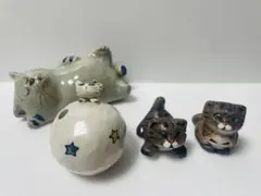 デコレ あまやどりの葉っぱ2&雨ふりフレンズ＆梅酒で乾杯猫＆カミナリ 