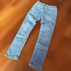 ストレッチデニムパンツ　120 ブランシェス　レギンス