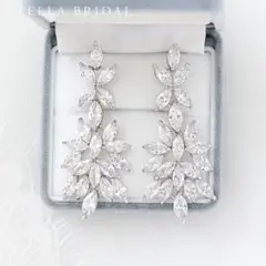 STELLA BRIDAL　キュービックジルコニア　イヤリング