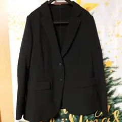 UNIQLO 感動ジャケット　ブラック スーツ L