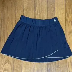 le coq sportif テニス スコート 紺 ネイビー Ｏ