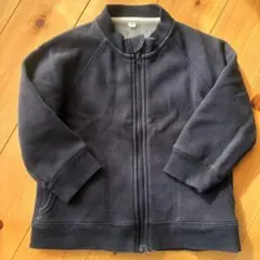 【無印良品】ネイビー 子供服　アウター　パーカー 100cm