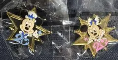 ディズニーシー　20周年　ピンバッジ　ミッキー ミニー