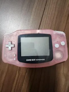 ゲームボーイアドバンス クリアピンク 本体