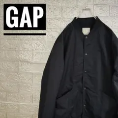 ギャップGAPボンバージャケット紺　薄手MA1