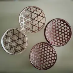 竹製バスケット 2個セット