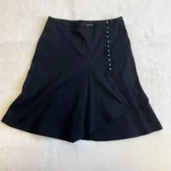 JILLSTUART ジルスチュアート スカート 黒 2 膝丈 フレア 2 Ｍのサムネイル