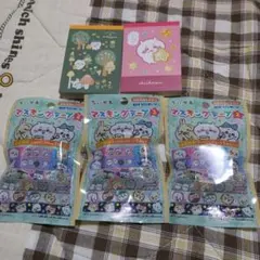 ちいかわ マスキングテープ3個セットとノート2冊