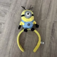 USJミニオン カチューシャ ぬいぐるみ付き
