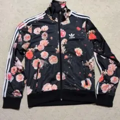 adidas Originals ローズ柄 トラックジャケット - メルカリ