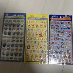 【正規品】ボンボンドロップシールミニ　ズートピア プーさん　リトルグリーンメン