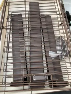 リッチェル　犬用金属ケージ トレイ付き　120-60 リッチェル 犬用金属ケージ トレイ付き 120-60 - メルカリ