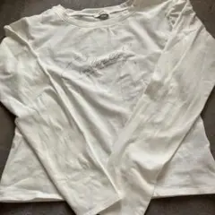 Cinderella ストーン刺繍 長袖Tシャツ