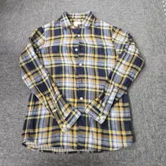 ザ・ノースフェイスTHE NORTH FACE ガーゼ地チェックシャツ Mサイズ