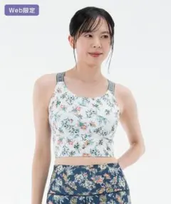 新品未開封【SUKALA】フローラルブーケブラトップ （S オフホワイト）のサムネイル