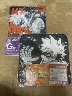 ヒロアカ一番くじ　爆豪勝己セット