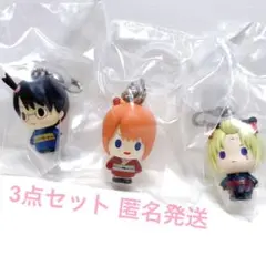 新劇場版 銀魂 グッズ めじるしアクセサリー マスコット 神楽 月詠 新八