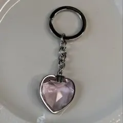 綺麗はSWAROVSKIスワロフスキーハート型キーホルダー、バッグチャーム