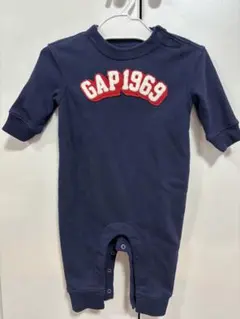 【美品】GAP1969 アーチロゴ カバーオール　60サイズ