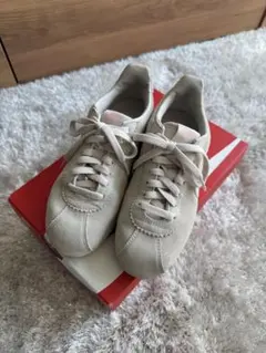 NIKE Cortez スエード ベージュ スニーカー