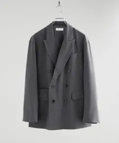 【美品】【LUENNA】オーバーサイズ ダブルブレステッド ジャケット Mサイズ