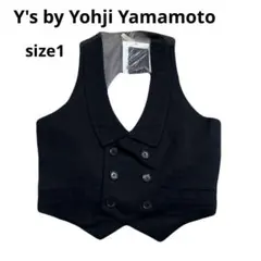 超希少　ヨウジヤマモト　vintage ダブルブレスト ベスト ジレ アシメンのサムネイル