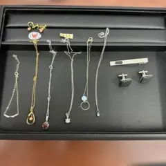★レトロ上品な9点セット★ネックレス＆アクセサリーまとめ売り silver