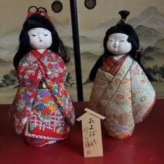 雛人形☆随身（右大臣左大臣）☆昭和レトロ☆七段飾り - メルカリ