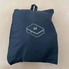 無印良品ポリエステルMサイズ ブラック トラベルポーチ