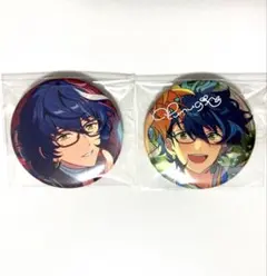 あんスタ　１０周年 展示会　缶バッジ 青葉つむぎ　コレ缶