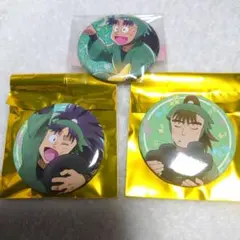 忍たま乱太郎 お星さまといっしょ スカイビル グリッター缶バッジ 七松