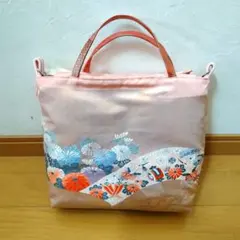 帯リメイク　ハンドバッグ
