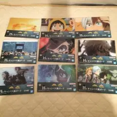 【9点】一番くじ 僕のヒーローアカデミア 紡がれる想い Ｈ賞 キャンバス風ボード