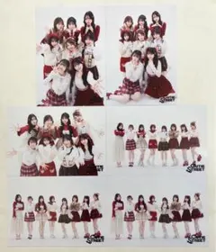 CUTIE STREET 2025 バレンタイン衣装 集合生写真セット