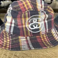 Stussy Hats チェック柄 バケットハット