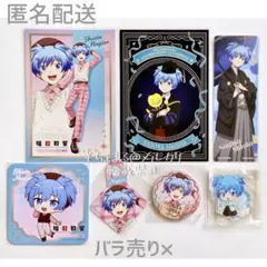 暗殺教室 潮田渚 缶バッジ チェキ風カード スイパラ スイーツ