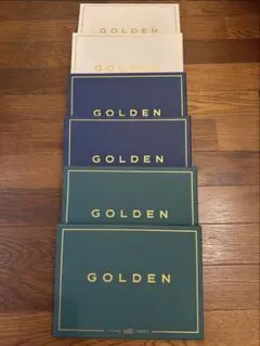 jungkook GOLDEN 3種類2セット6枚